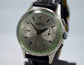 Vintage Angelus Steel Chronograph Pulsations Oversized Manual Wind Watch - Hashtag Watch Company