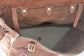 Col. Littleton No. 4 Grip Vintage Brown Leather Large Travel Shoulder Bag - Hashtag Watch Company