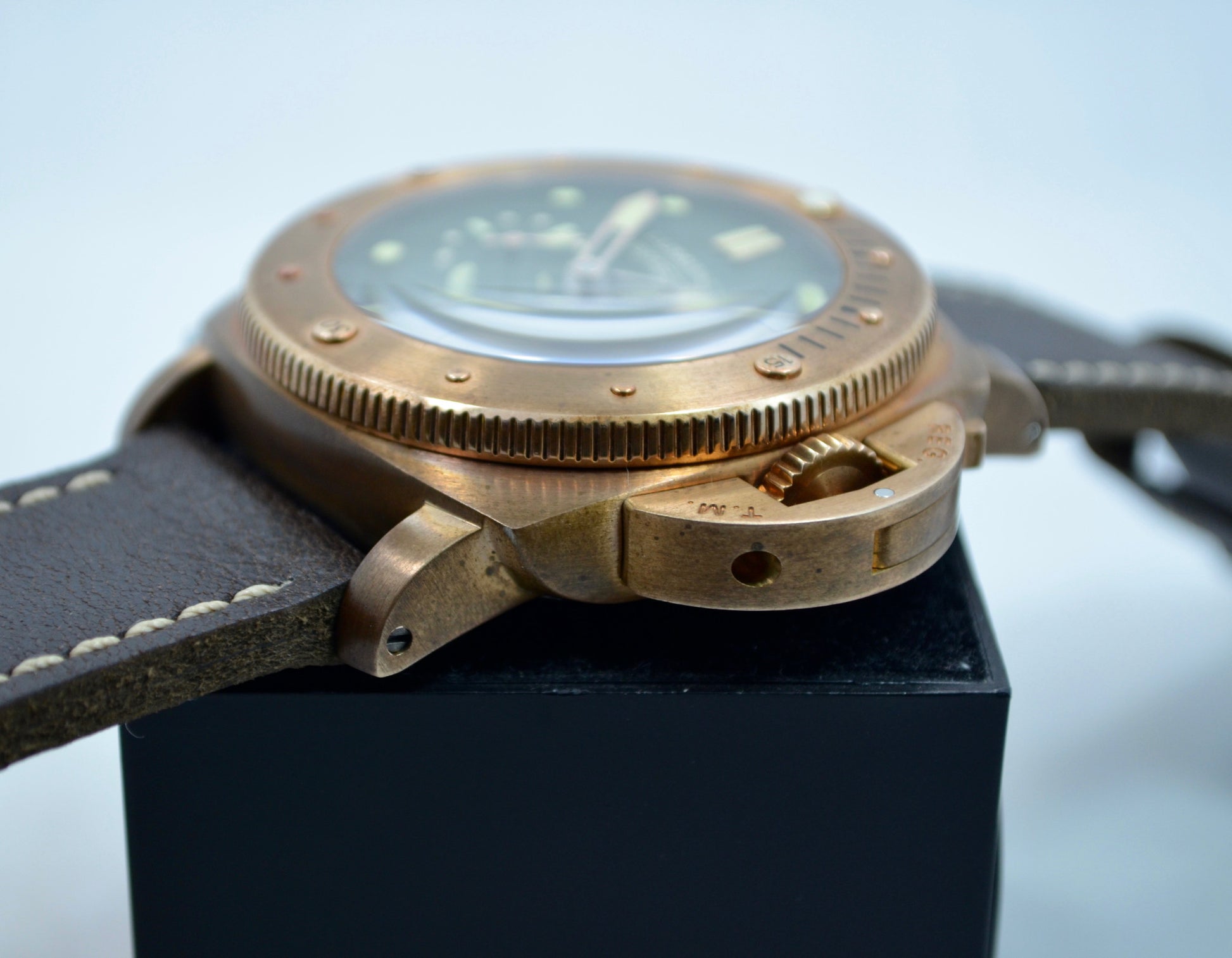 Panerai PAM 382 Bronzo Luminor Submersible 1950 3 Day Automatic Watch - Hashtag Watch Company