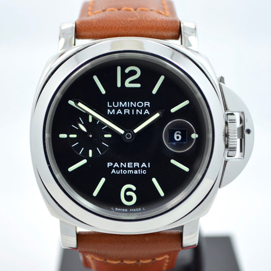 Panerai Luminor Marina PAM 104 44mm "E" Series Steel Automatic Watch - Hashtag Watch Company