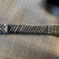 Vintage Longines Super Compressor 7042 Stainless Steel Automatic Black Gilt Wristwatch 1960's - Hashtag Watch Company