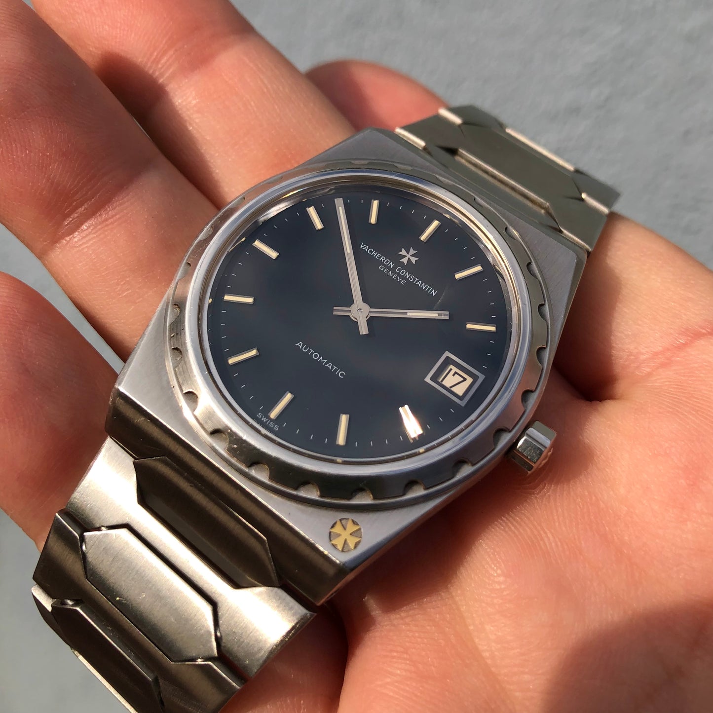 1978 Vacheron Constantin 222 Jumbo 44018 Steel Automatic 38mm Wristwatch with Original Guarantee Papers - Hashtag Watch Company