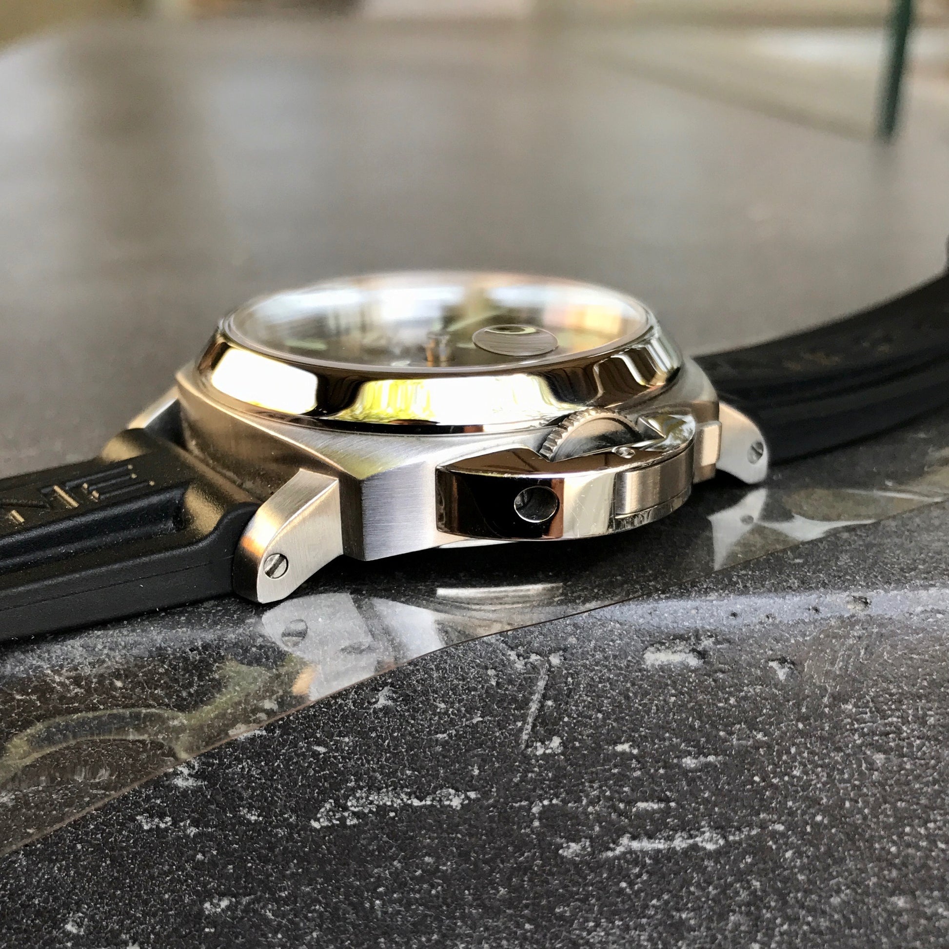 Panerai Luminor PAM 125 40mm Stainless Steel Automatic Wristwatch Box Papers - Hashtag Watch Company