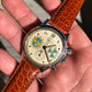 Vintage Abercrombie & Fitch Co. Seafarer 2443 First Execution Heuer Chronograph Valjoux 72 Manual Steel Wristwatch - Hashtag Watch Company