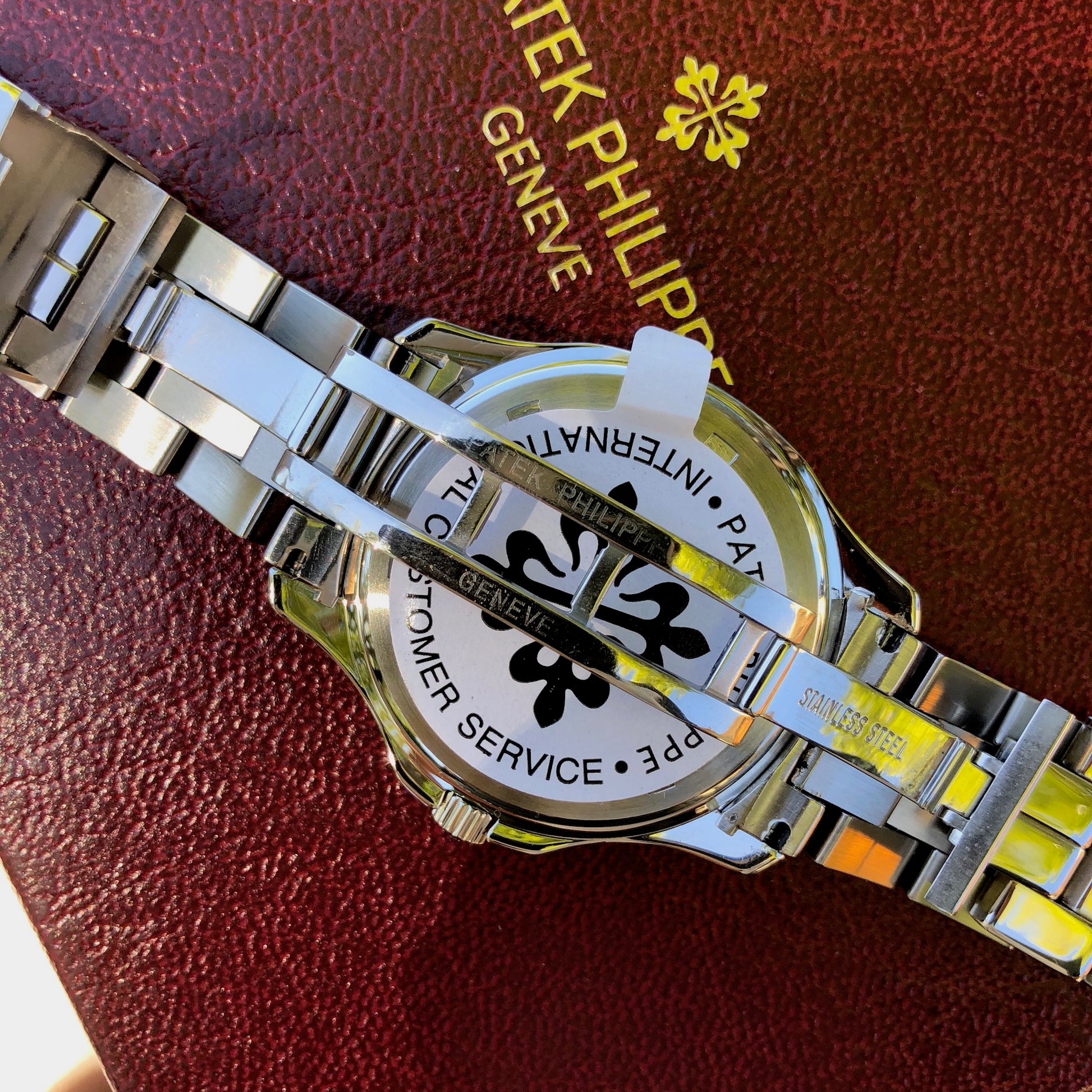 Patek Philippe Jumbo Aquanaut 5065 Stainless Steel Automatic Wristwatch 5065/1A - Hashtag Watch Company