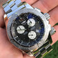 Breitling EMERGENCY MISSION A73322 Stainless Steel Chronograph Aviation Wristwatch Box Papers - Hashtag Watch Company