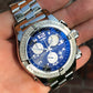 Breitling EMERGENCY MISSION A73322 Stainless Steel Chronograph Aviation Wristwatch Box Papers - Hashtag Watch Company