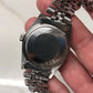 1977 Rolex Datejust 1603 Steel Engine Turned Jubilee Blue Dial Wristwatch - Hashtag Watch Company