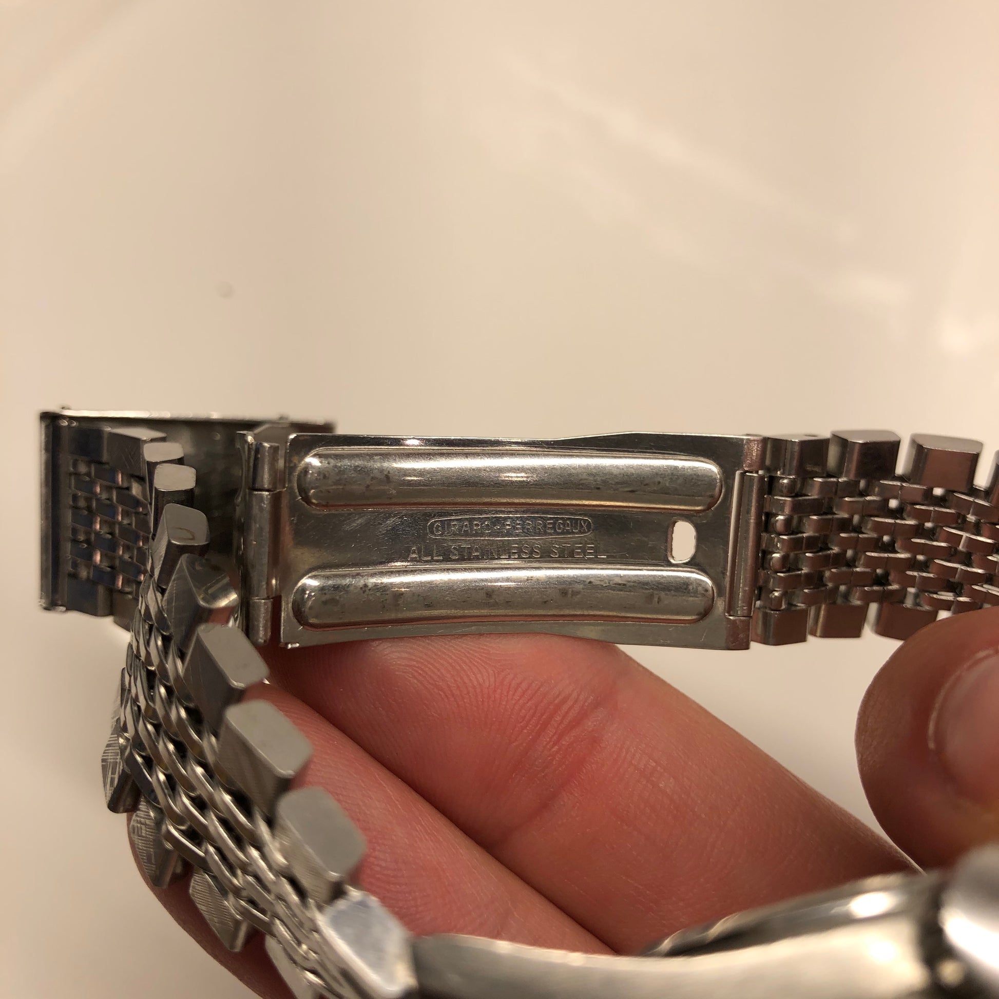 Girard Perregaux Gyromatic Deep Diver 8867 W Automatic Vintage Diving Wristwatch Circa 1960s - Hashtag Watch Company