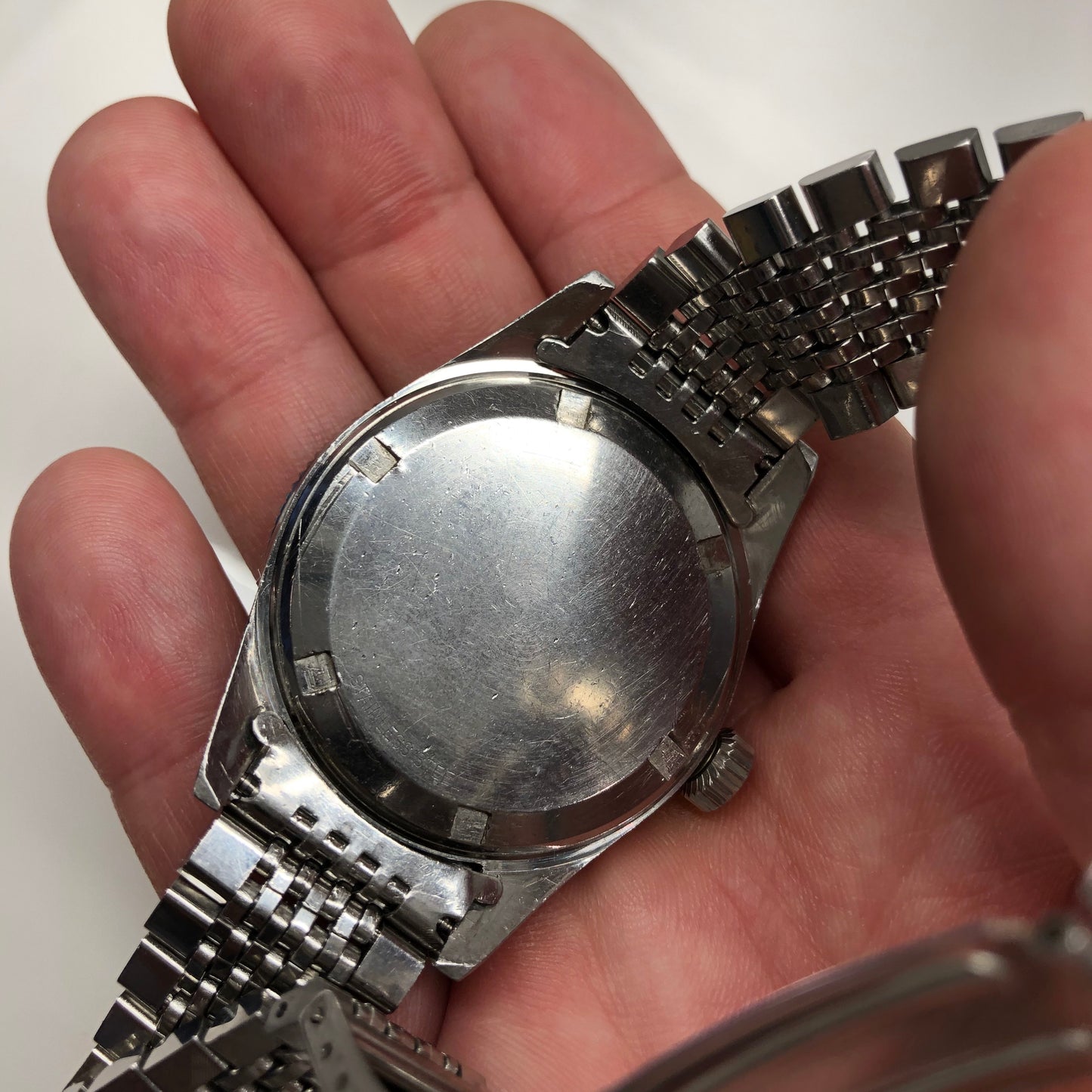 Girard Perregaux Gyromatic Deep Diver 8867 W Automatic Vintage Diving Wristwatch Circa 1960s - Hashtag Watch Company