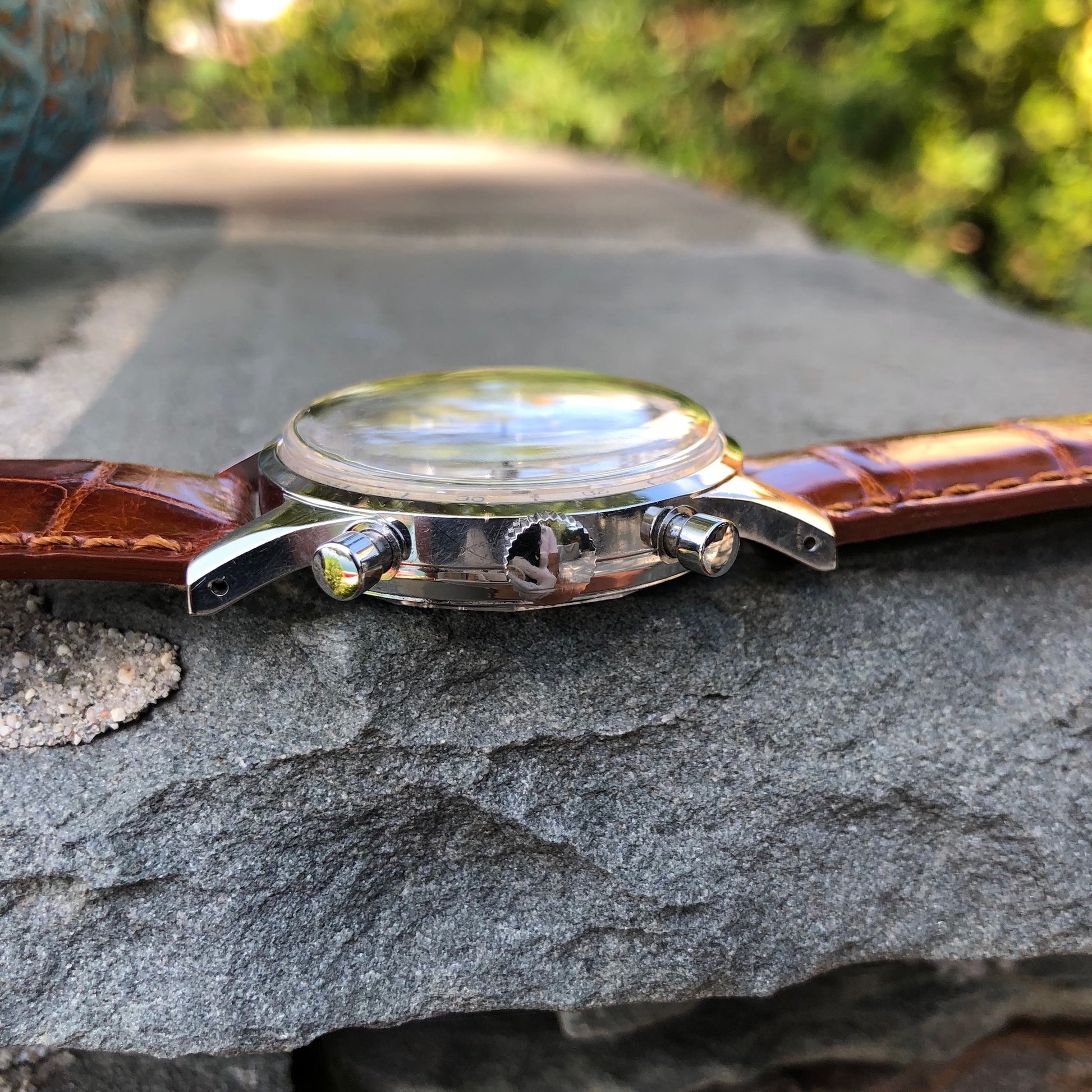 Vintage Heuer Pre Carrera 3336D Steel Decimal Tracking Chronograph 37mm Wristwatch - Hashtag Watch Company