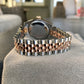 Rolex Datejust 178271 MOP Diamond Dial Midsize Steel Rose Gold Wristwatch Box Papers - Hashtag Watch Company