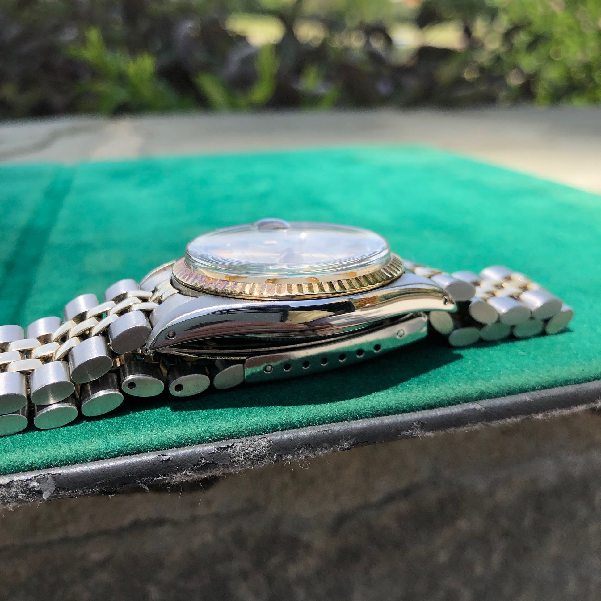 Vintage Rolex Datejust 1601 Sigma Steel Gold Two Tone Jubilee Champagne Automatic Wristwatch Box Papers Circa 1973 - Hashtag Watch Company