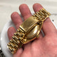 1972 Rolex President 1803 Day Date Yellow Gold Pie Pan Champagne Dial Wristwatch - Hashtag Watch Company