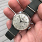 Vintage Breitling Single Button Canadian DND Steel Chronograph Valjoux 23 Wristwatch Circa 1960's - Hashtag Watch Company