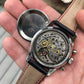 Vintage Meylan 816A Stainless Steel Chronograph Manual 37mm Wristwatch Circa 1960's - Hashtag Watch Company