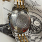 Breitling Old Navitimer II D13022 Two Tone Gold Steel Automatic Chronograph Box Papers - Hashtag Watch Company