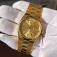 1981 Vintage Rolex Oysterquartz President 19018 Day Date 18K Yellow Gold Wristwatch - Hashtag Watch Company