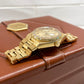 1981 Vintage Rolex Oysterquartz President 19018 Day Date 18K Yellow Gold Wristwatch - Hashtag Watch Company