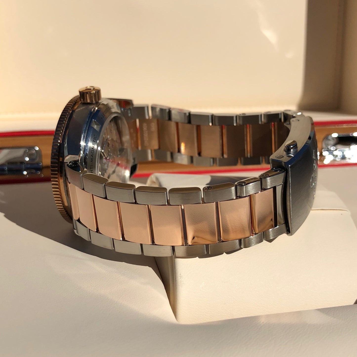 Omega Seamaster 300 Master Co-Axial 41MM 233.20.41.21.01.001 Steel Rose Gold Two Tone Wristwatch Circa 2018 - Hashtag Watch Company