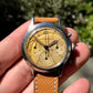 Vintage Abercrombie & Fitch Co. 2444 (Heuer) Chronograph Valjoux 72 Manual Steel Wristwatch - Hashtag Watch Company