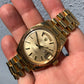 1972 Rolex President 1803 Day Date Yellow Gold Pie Pan Champagne Dial Wristwatch - Hashtag Watch Company