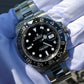 Rolex GMT Master II 116710 Ceramic Steel Automatic Scrambled Serial Watch Box Papers - Hashtag Watch Company