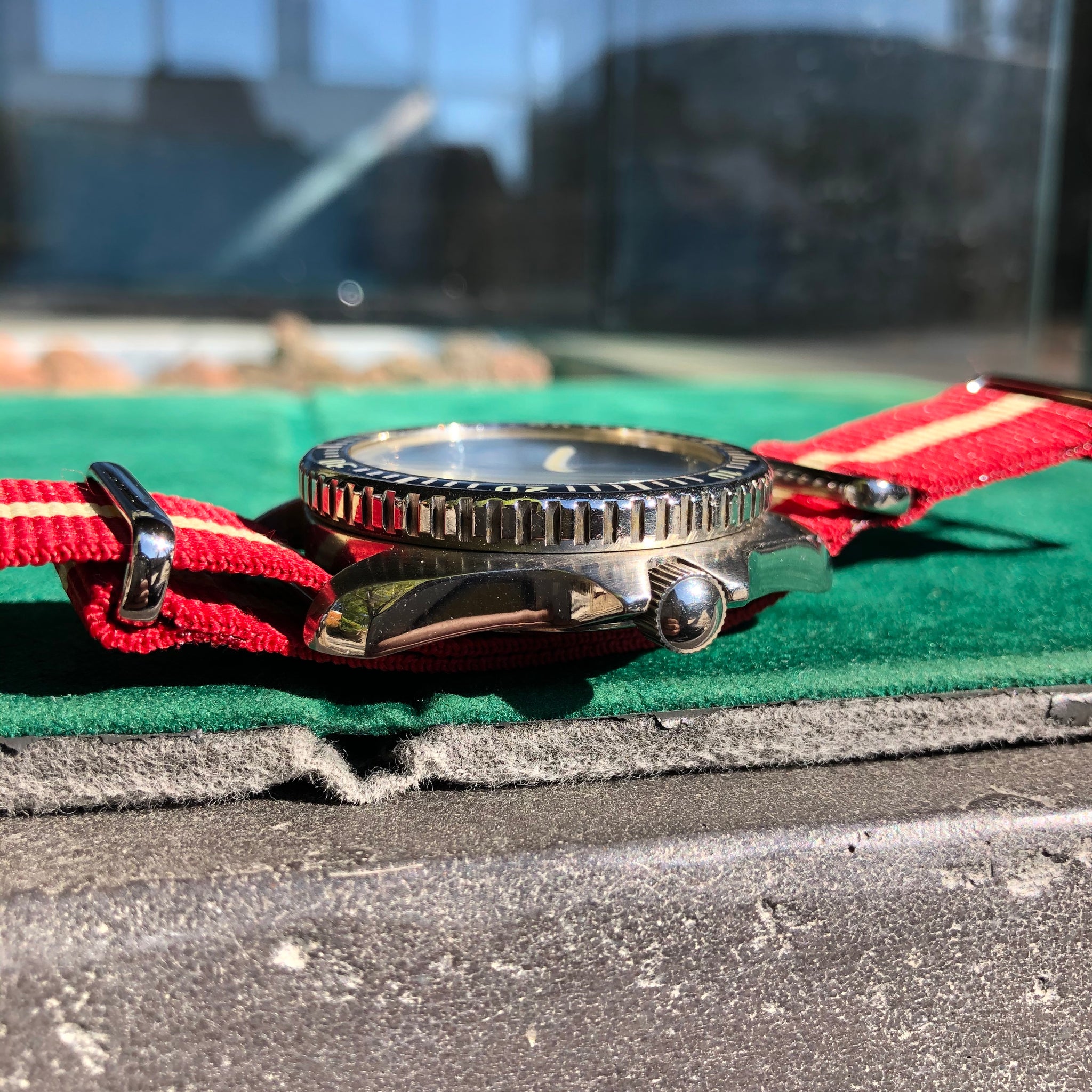 Vintage CWC Cabot Watch Company Milsub Divers Automatic 0977.165 ...