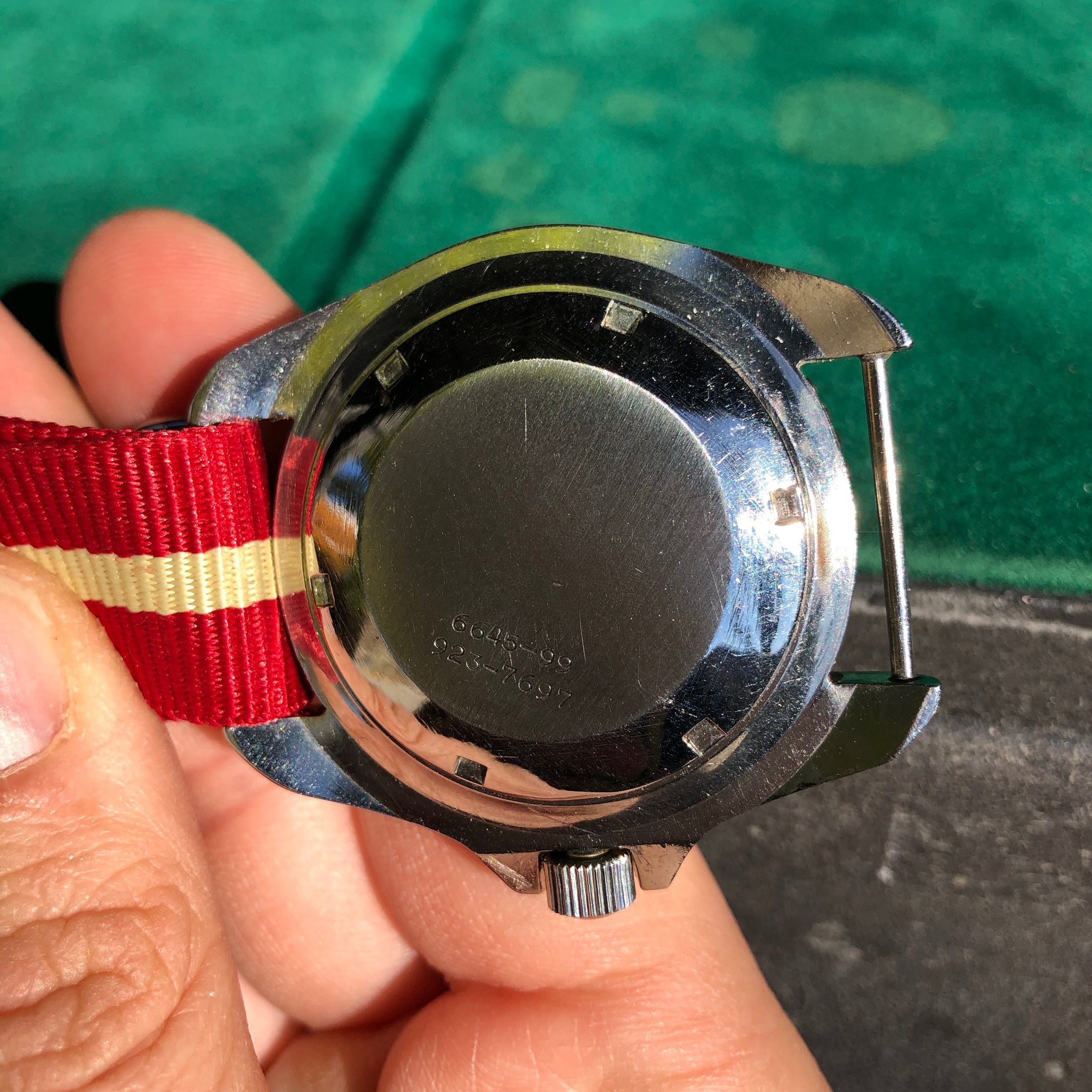 Vintage CWC Cabot Watch Company Milsub Divers Automatic 0977.165 ...