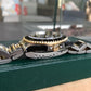 Rolex GMT MASTER II 16713 Two Tone Steel Gold Black Oyster Automatic Watch Box Papers 1991 - Hashtag Watch Company
