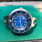 Vintage Aquadive 1000 Blue Stainless Steel Automatic Diving Wristwatch Circa 1960s - Hashtag Watch Company