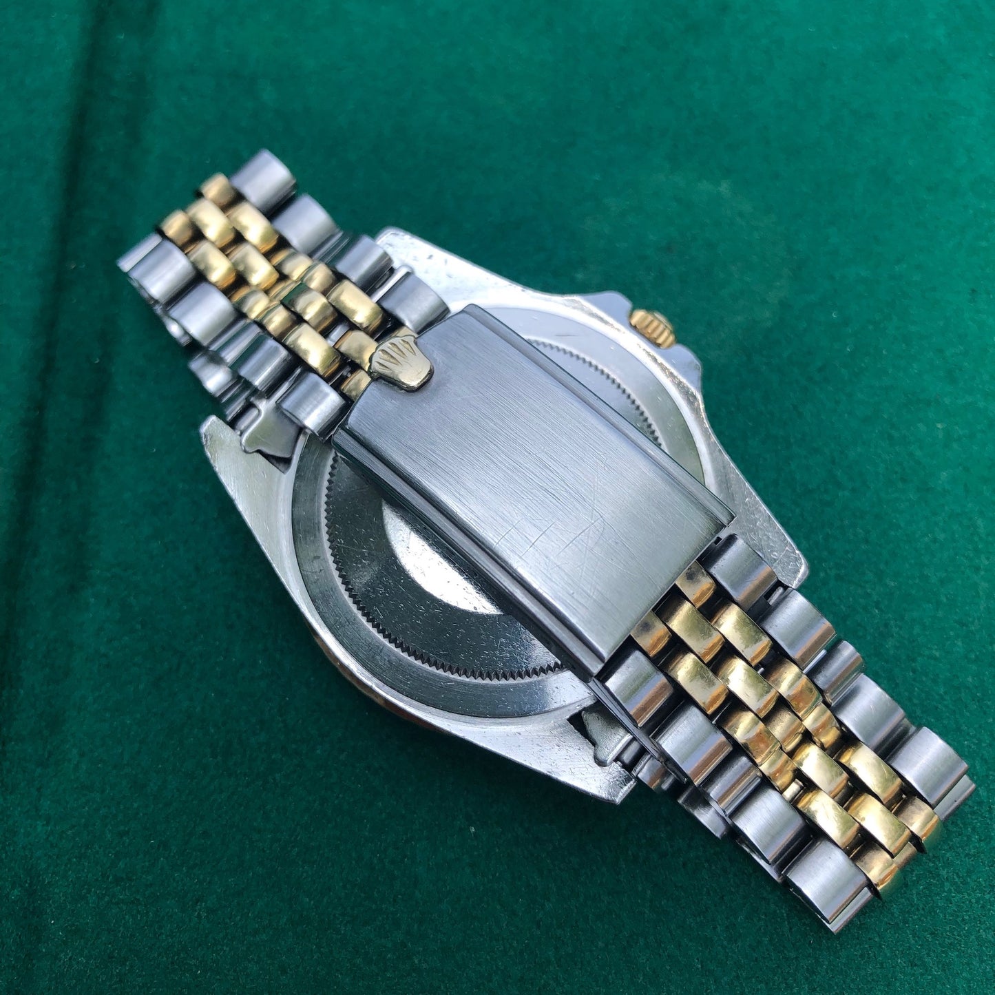 Vintage Rolex GMT MASTER 1675 Black Tiger Eye Nipple Jubilee Bracelet Wristwatch Circa 1978 - Hashtag Watch Company
