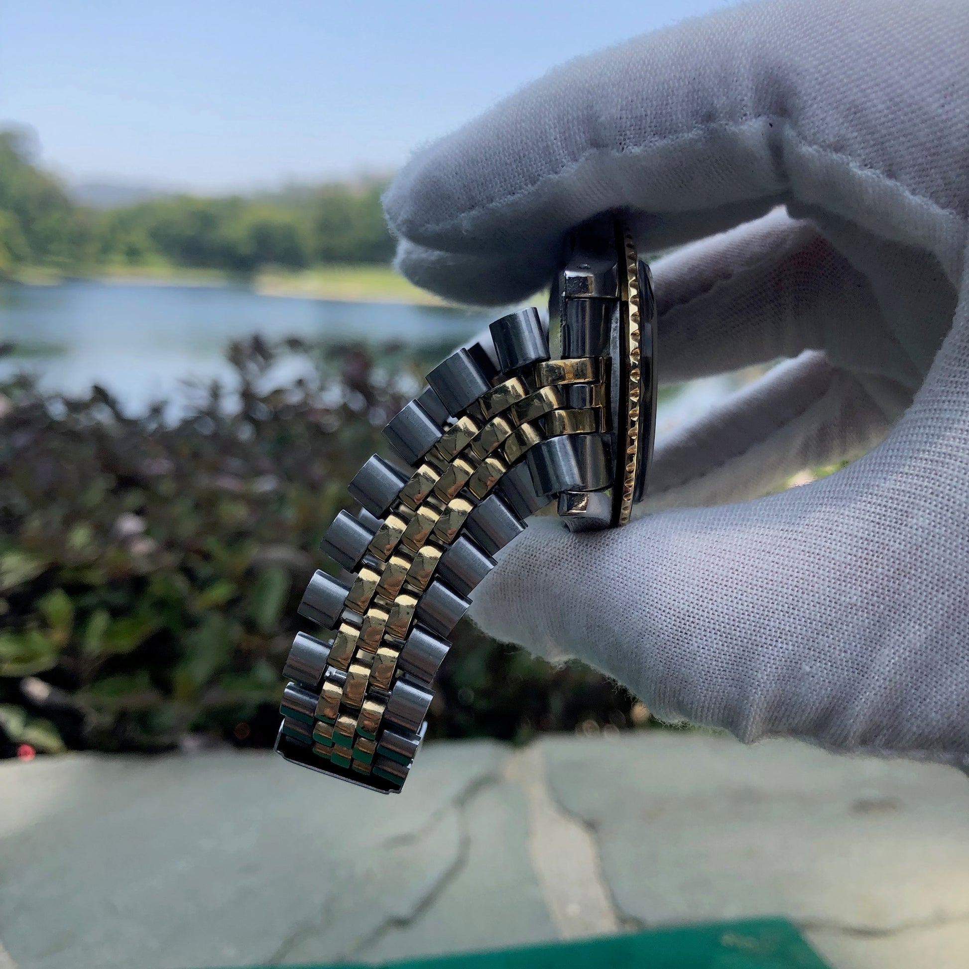 1978 Rolex GMT MASTER 1675 Black Tiger Eye Nipple Jubilee Bracelet