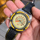 Vintage Aquadive Combination Electronic Depth Gauge Stainless Steel Wristwatch - Hashtag Watch Company