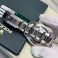 2014 Rolex Datejust II 116334 Rhodium Arabic Fluted 18K Steel Oyster 41mm Wristwatch Box Papers - Hashtag Watch Company