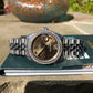 Rolex Datejust 178384 31mm Midsize Bronze Roman Pave Diamond Bezel Set VI Steel Jubilee Wristwatch Box Papers - Hashtag Watch Company