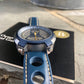 Vintage Bulova Parking Meter Bullhead Chronograph Automatic Wristwatch Box Papers - Hashtag Watch Company