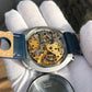 Vintage Bulova Parking Meter Bullhead Chronograph Automatic Wristwatch Box Papers - Hashtag Watch Company
