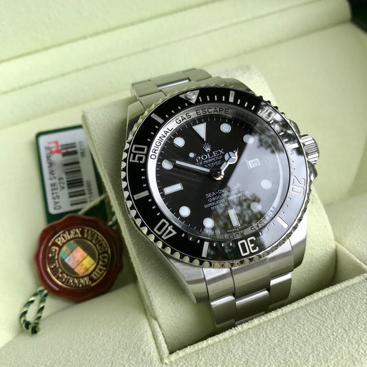 Rolex SEA DWELLER DEEPSEA 116660 Ceramic Mens 44mm Automatic Wristwatch Box & Papers - Hashtag Watch Company