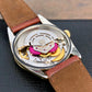 Vintage Rolex Date 1550 14K Gold Capped Steel Oyster Perpetual Cal 1570 Wristwatch Circa 1970 - Hashtag Watch Company