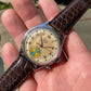 Vintage Heuer Solunar Stainless Steel Chrome Plated Tide Indicator Wristwatch - Hashtag Watch Company