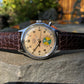 Vintage Heuer Solunar Stainless Steel Chrome Plated Tide Indicator Wristwatch - Hashtag Watch Company