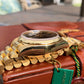 Rolex President 18038 Day Date 18K Yellow Gold Black Roman Circa 1984 Box & Tags - Hashtag Watch Company