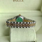 Rolex Datejust 179173 Jadeite Blue Diamond Dial Ladies Jubilee Two Tone Automatic Wristwatch Box & Papers - Hashtag Watch Company
