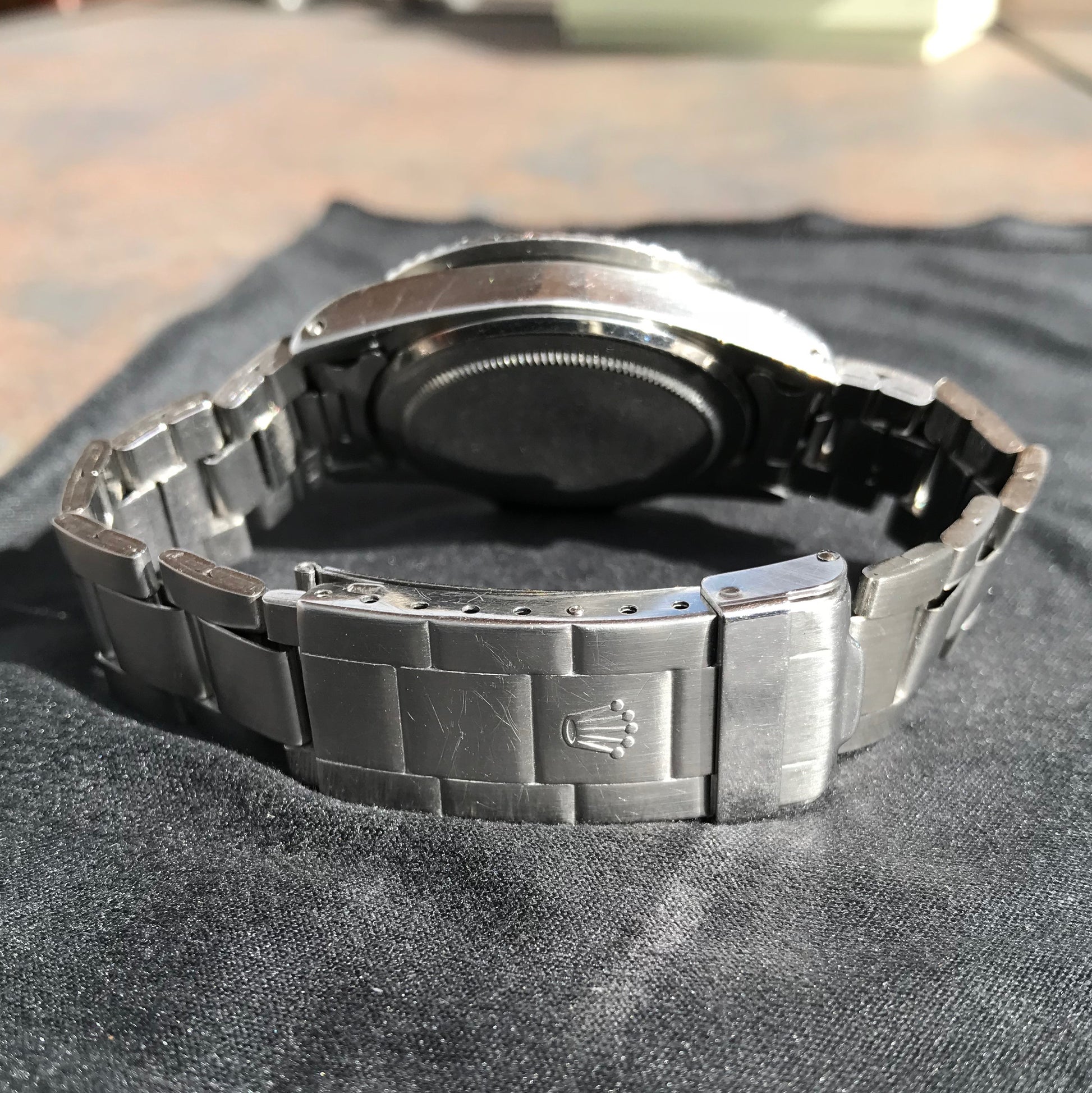Vintage Rolex Submariner 5513 Meters First Honey Patina 1968 Pat Pending Automatic Wristwatch - Hashtag Watch Company