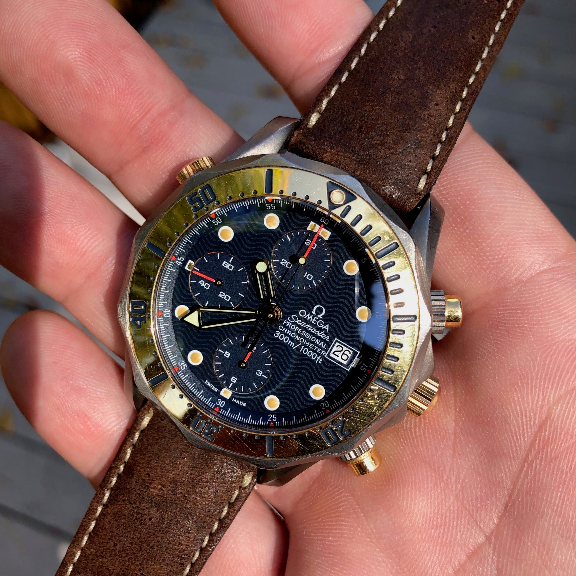 Omega Seamaster Professional 300M 2296.80 Titanium Chronograph