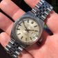 1971 Rolex Datejust 1601 Steel Engine Turned Jubilee Silver Dial Wristwatch Box Papers - Hashtag Watch Co.