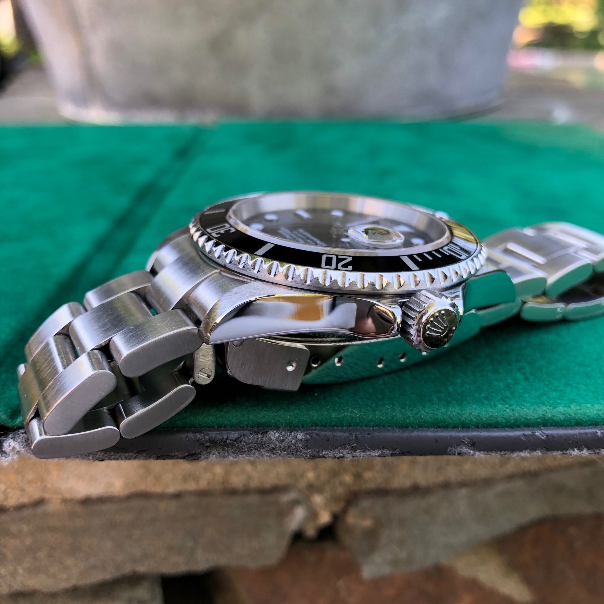 Rolex Submariner Date 16610 Stainless Steel Wristwatch Box Papers Circa 2005 - Hashtag Watch Company