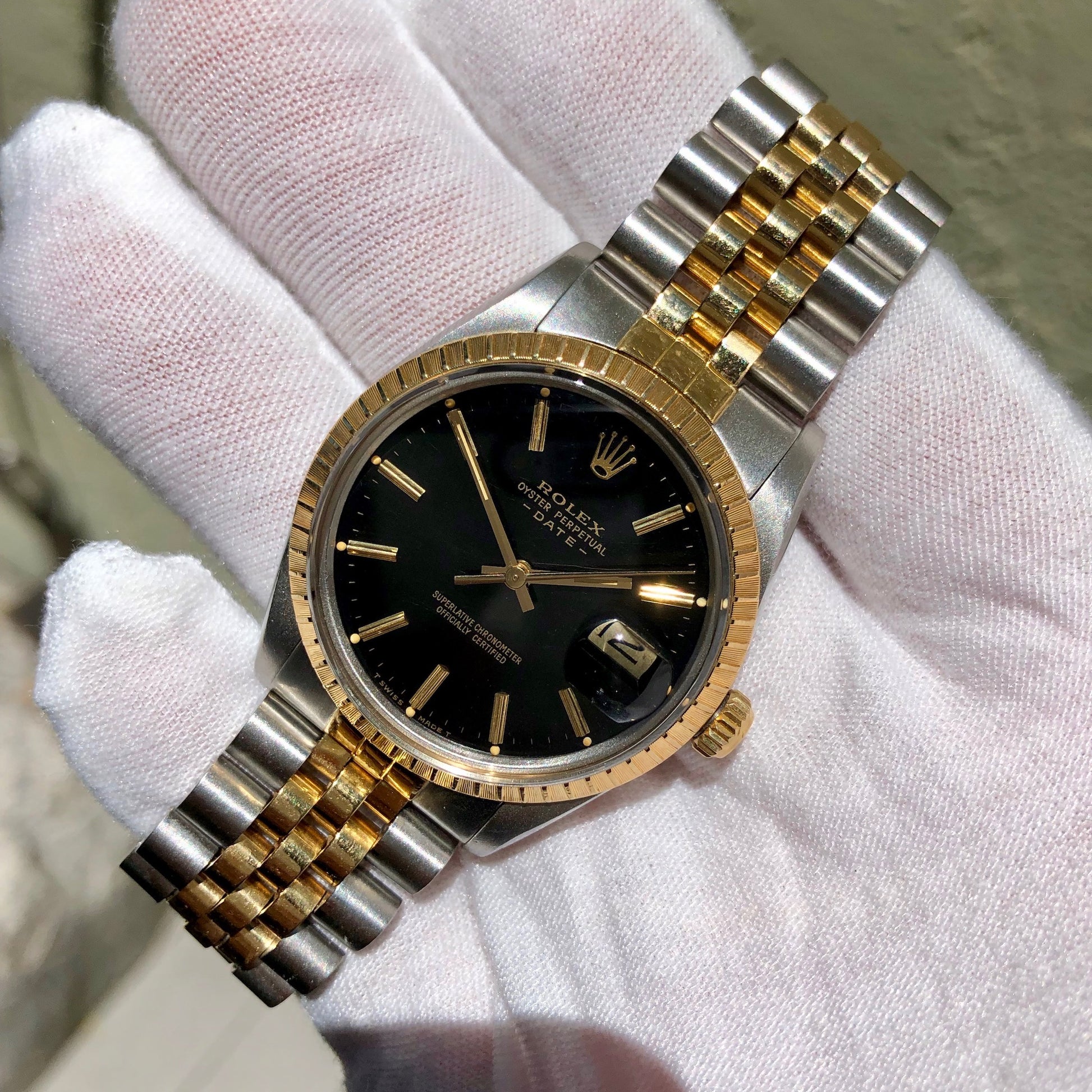 Rolex classic oyster top two tone price