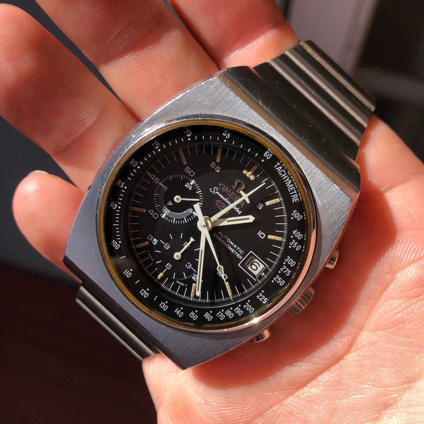 Vintage Omega Speedmaster 125 378.0801 Steel Automatic Chronograph Wristwatch - Hashtag Watch Company